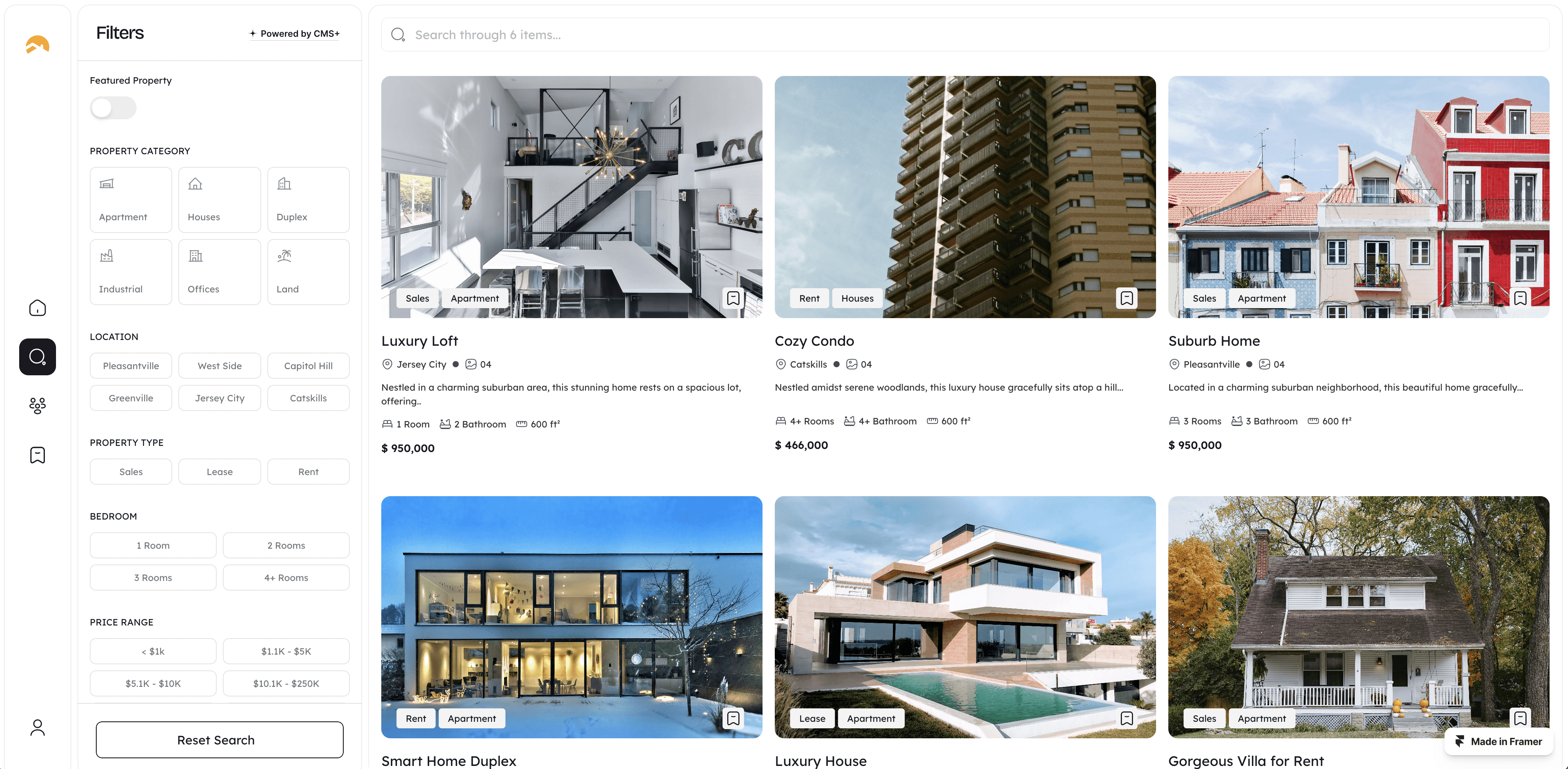 HomFort website screenshot